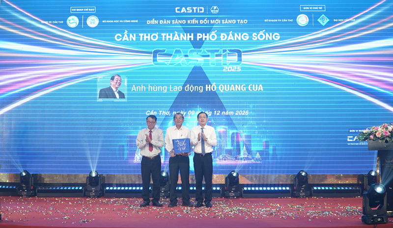 Hành trình 20 năm làm nên gạo ngon nhất thế giới: Anh hùng Lao động Hồ Quang Cua chia sẻ truyền cảm hứng tại Lễ phát động CASTID 2025